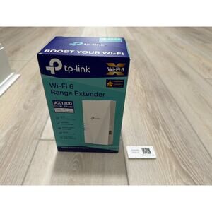 TP-Link AX1800 Wi-Fi 6 Range Extender RE600X New